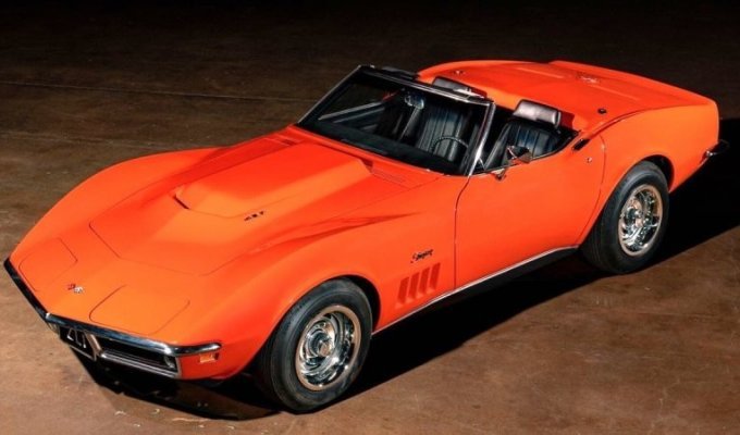 Единственный в своем роде Chevrolet Corvette Stingray ZL-1 Convertible 1969 года: один из самых дорогих "Корветтов" на планете (39 фото)