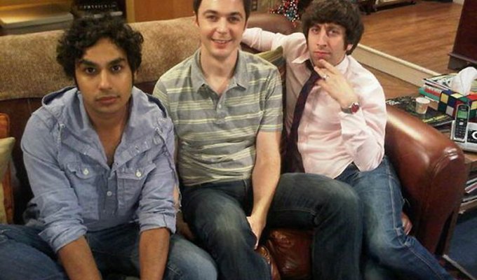 На съемочной площадке The Big Bang Theory (27 фото)
