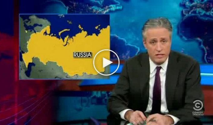 Американское The Daily Show о недавних событиях в России