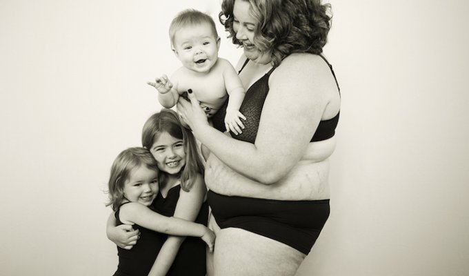 Фотопроект о рожавших женщинах: тело матери всегда прекрасно (13 фото)