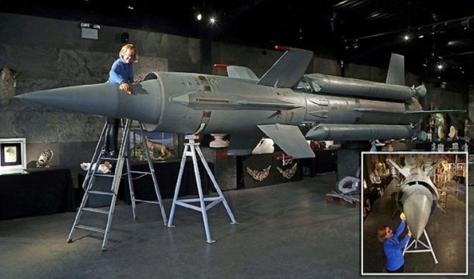 Советскую ракету времен холодной войны продали с аукциона (5 фото)