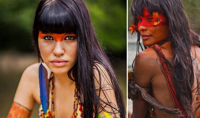 В бразильском племени Мекраноти женщины взаимодействуют с мужчинами только по принципу бартера (5 фото)