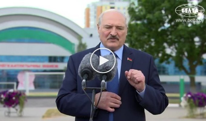 Александр Лукашенко обвинил Европу в митингах