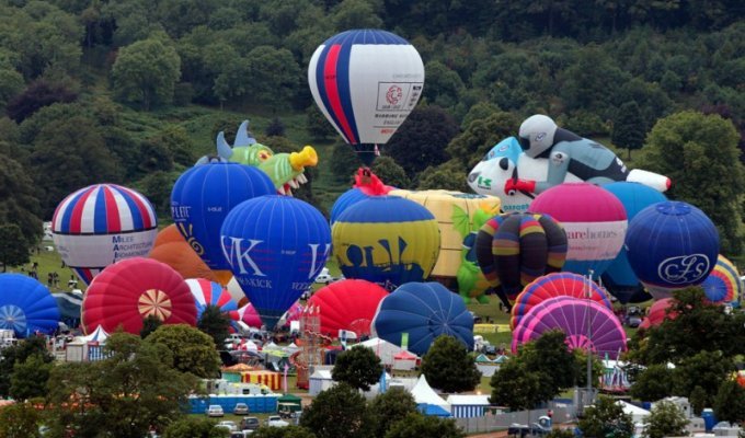 Фестиваль воздушных шаров в Бристоле (24 фото)