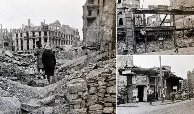 Опубликованы уникальные снимки разрушенной послевоенной Германии (23 фото)