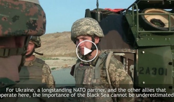 В НАТО показали первую высадку морского десанта США на территории Украины