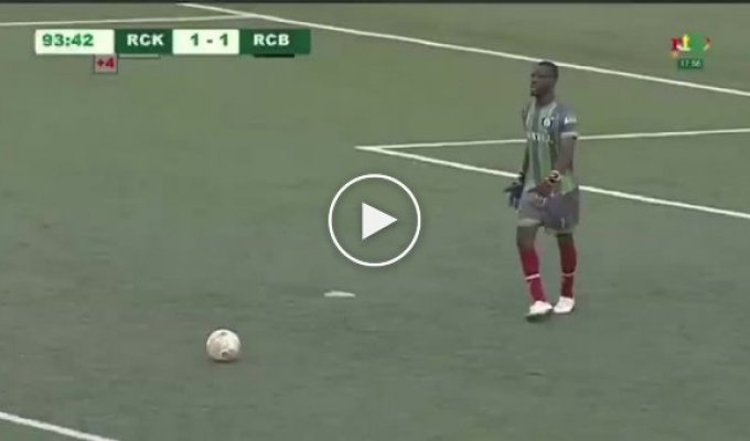 Странная концовка матча в чемпионате Буркина-Фасо