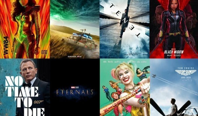 20 самых ожидаемых фильмов 2020 года (21 фото)