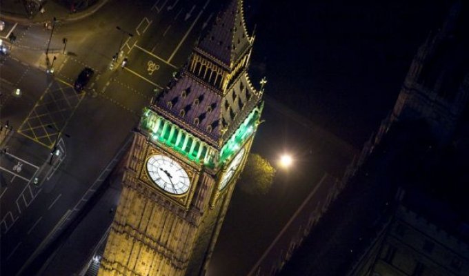 Красивые большие фотографии ночного Лондона (19 фото)