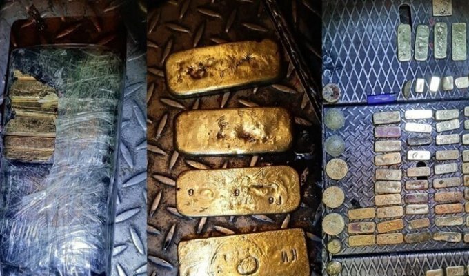 Машинисты поезда попытались вывезти из РФ в Китай 37 килограммов золота (5 фото)