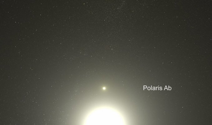Астрономы определили точное расстояние до Полярной звезды (5 фото)
