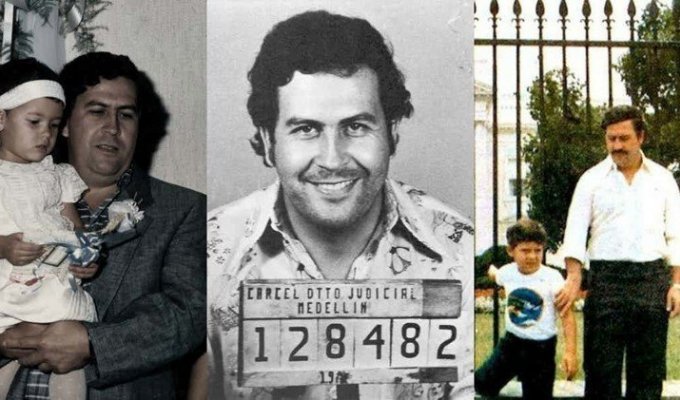 Жизнь кокаинового короля Пабло Эскобара в фотографиях (21 фото)
