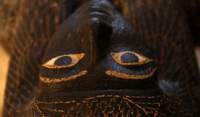 В Египте открыли 3000-летний саркофаг служителя храма Мут (6 фото + 1 видео)