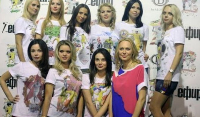 Сексуальные жёны украинских футболистов (48 фото)