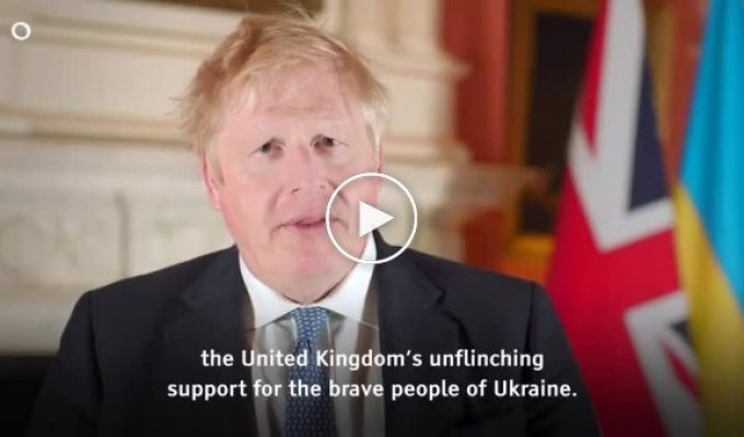 Премьер-министр Великобритании Борис Джонсон обратился к Украине