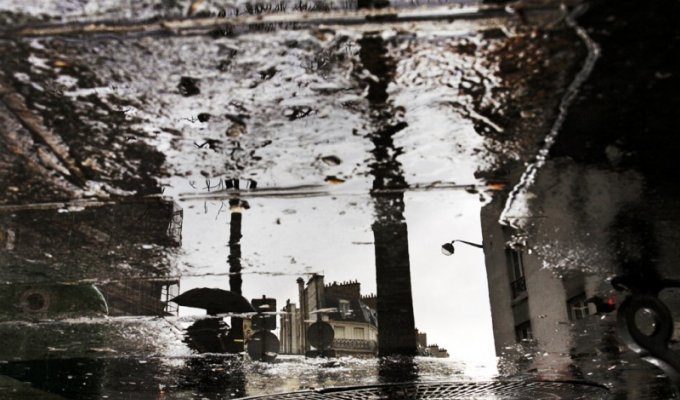Париж под дождем. Фотограф Кристоф Жакро (26 фото)