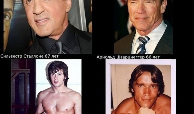 Как изменились известные актеры Голливуда (5 фото)