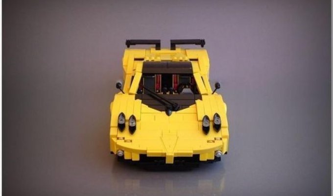 Известные автомобили из деталей LEGO (38 фото + 2 видео)