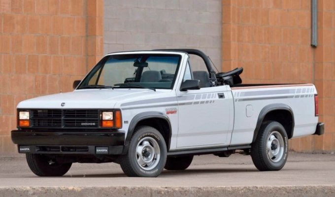 Dodge Dakota Sport Convertible — пикап с откидной крышей (13 фото)