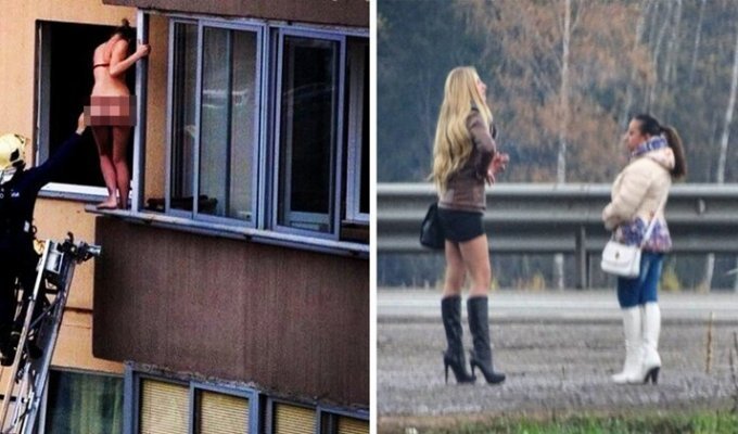 Удивительные приключения проституток в России (23 фото)