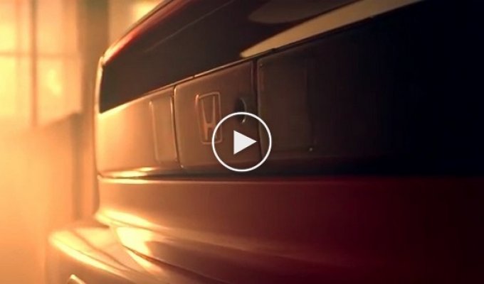 Honda NSX - дань уважения Айртону Сенне