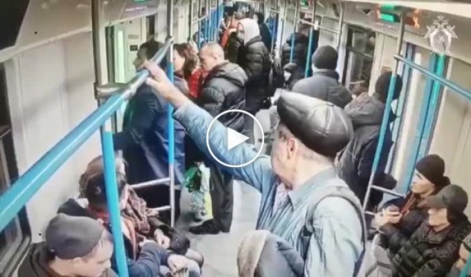 Нападение на полицейского в московском метро