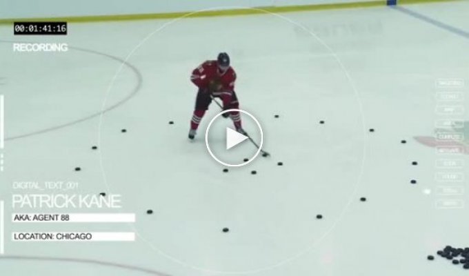 Хокейные способности и демонстрация на камеру