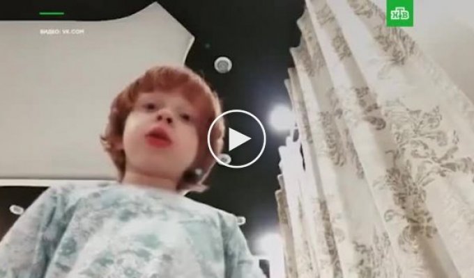 5-летний чеченский видеоблогер пожаловался на водоканал Рамзану Кадырову