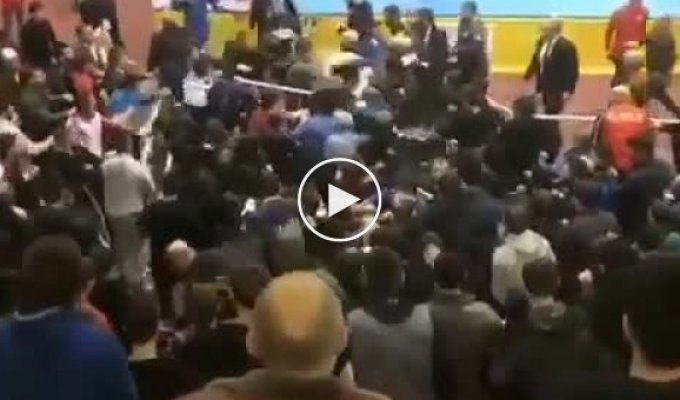 В Дагестане на чемпионате по дзюдо произошла массовая драка
