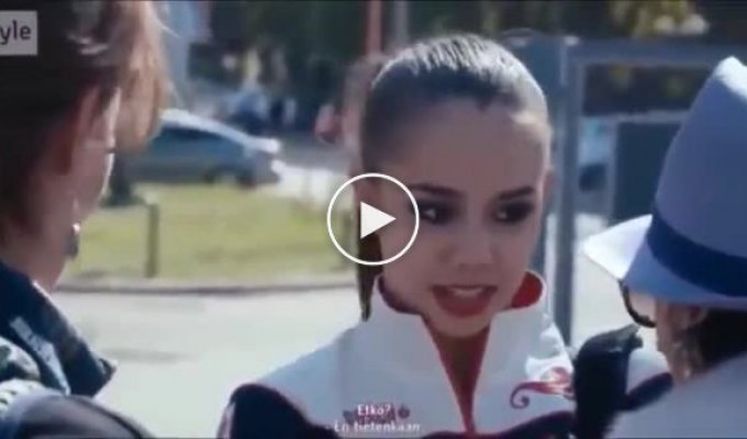 Ирина Винер-Усманова воспитывает российскую гимнастку (мат)