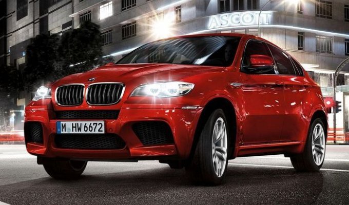 Обновленный BMW X6 M 2013 модельного года (5 фото + 2 видео)