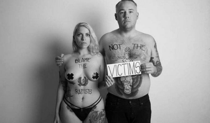 Откровенная серия снимков против сексуального насилия (15 фото)