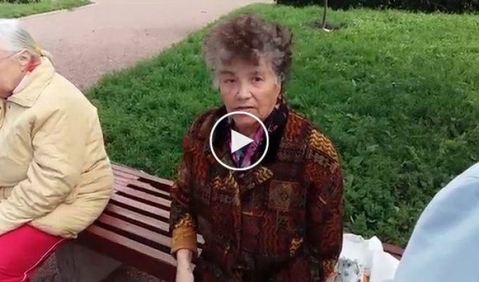 В Санкт-Петербурге, бабушки с духовными скрепами выгоняют детей с парка  