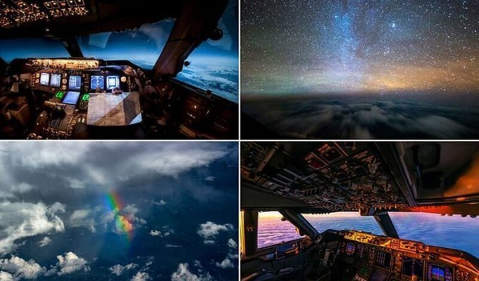 Офис мечты: пилот снимает потрясающие фотографии прямо из своей кабины (15 фото)