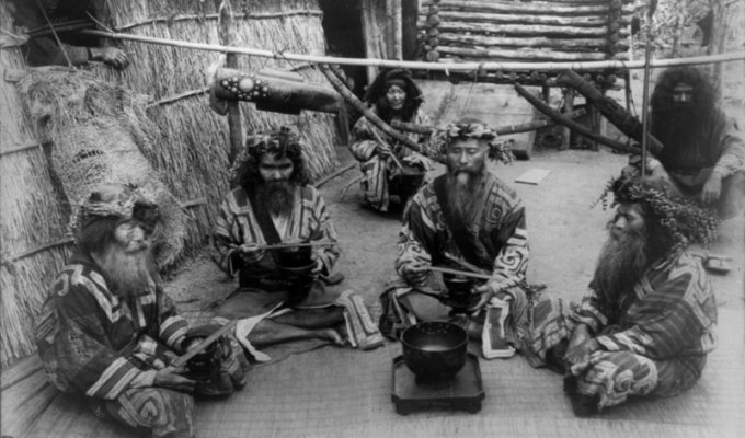 Забытые жизни айнов: древнейший народ, населявший Дальний Восток России и Японские острова (18 фото)