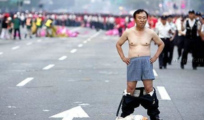 Как протестуют в Южной Корее (23 фото)