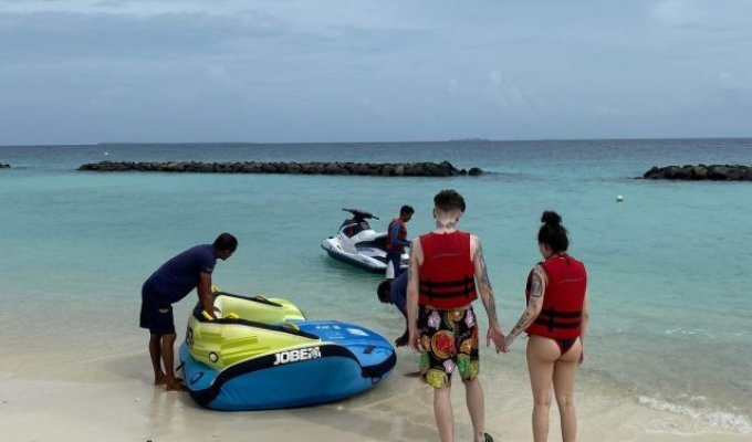 Инстасамка (Instsamka) показала отдых на Мальдивах за 70 тысяч долларов (10 фото + 4 видео)