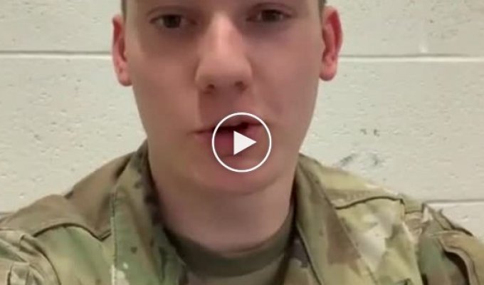 Русскоязычный парень рассказал о радостях службы в армии США