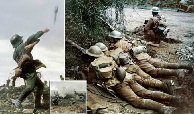 Опубликованы колоризированные снимки, повествующие о событиях Первой мировой (20 фото)