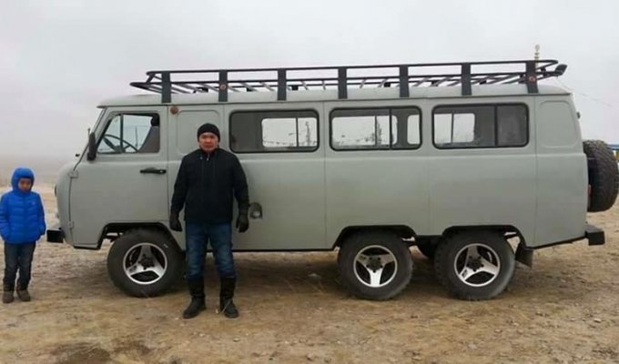 Монгольские УАЗики (42 фото + 1 видео)