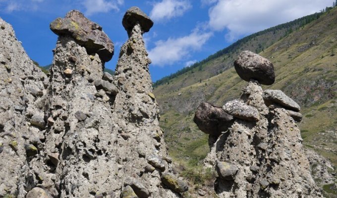 Алтай. Каменные грибы Ак-Курум (18 фото)