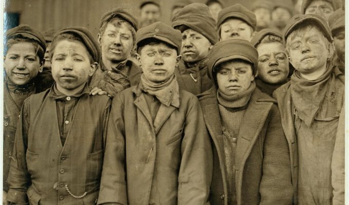 25 честных фотографий использования детского труда в США начала ХХ века (25 фото)