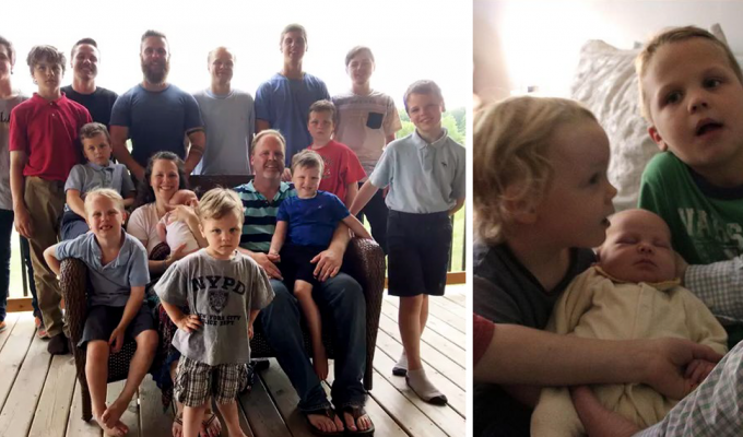 После 14 сыновей у пары наконец-то родилась дочь (5 фото)
