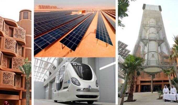 В Эмиратах достраивают главный город будущего (27 фото + 1 видео)