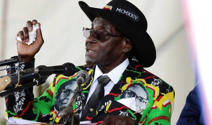 Президент Зимбабве устроил вечеринку за 2 млн евро (5 фото)