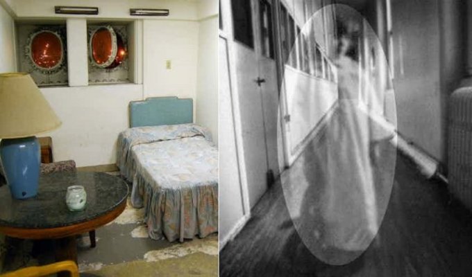 15 пугающих историй о встрече с призраками на круизных суднах (16 фото)