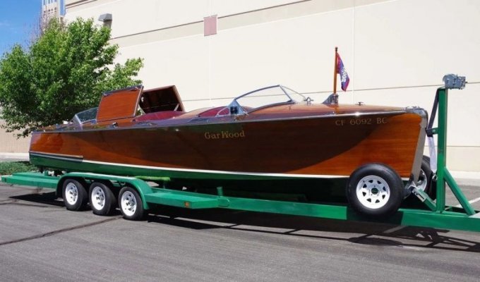 Gar Wood «Мисс Тахо» — 28-футовая лодка, созданная любителем скорости (25 фото)