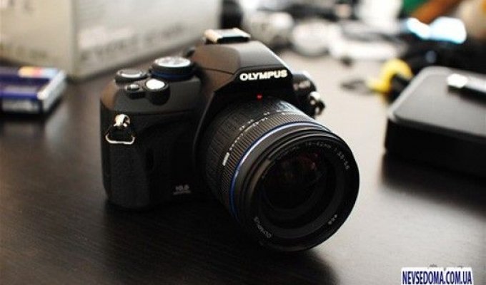 Olympus E-System - новая фотокамера (6 фото)