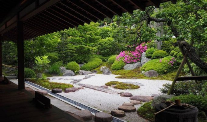 Прекрасные японские сады (15 фото)