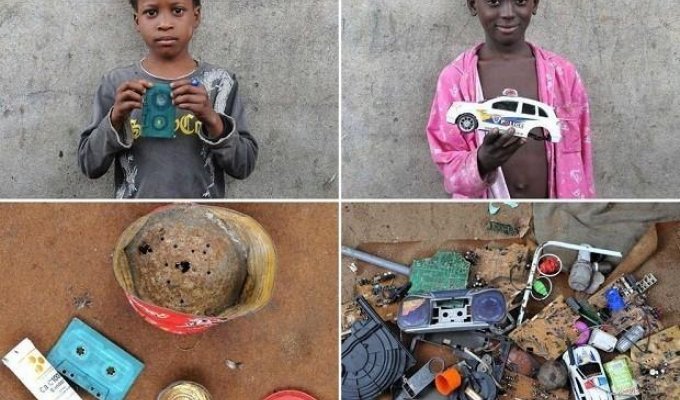 Игрушки детей из трущоб (5 фото)